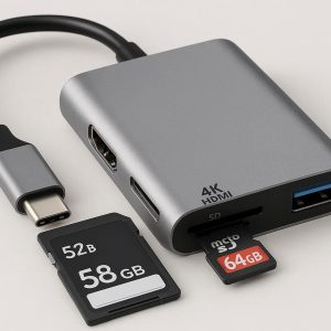 22 USB C SD Card Reader 4K HDMI