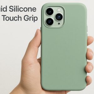 3 Liquid Silicone Phone Case Soft Touch Grip
